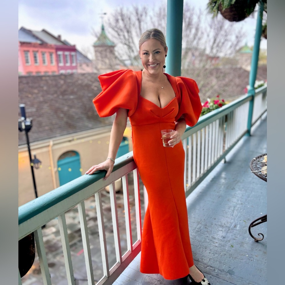 Orange Formal Dress